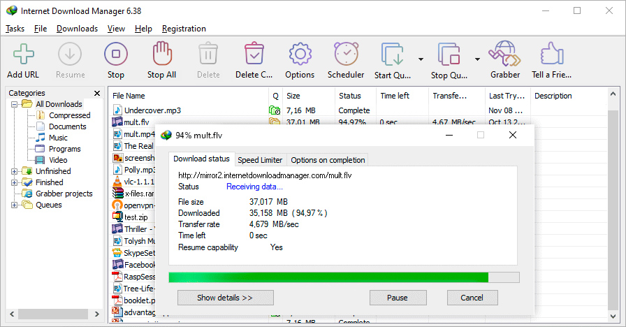 Internet Download Manager IDM FileCR
