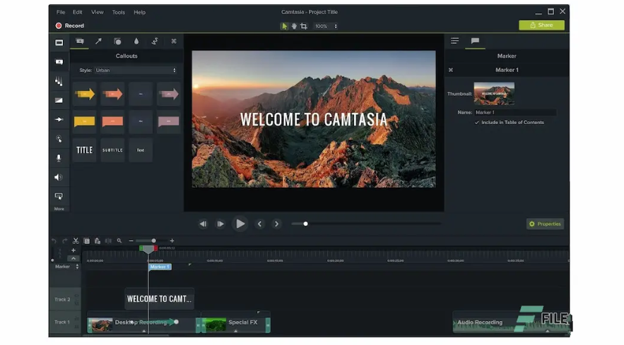 Camtasia Studio 2026 Free Download | Getintopc